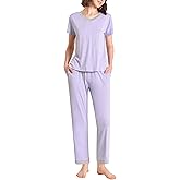 Latuza Women's Petite Pajamas Set Soft Viscose Loungewear