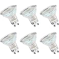 LE GU10 LED Bulbs, 3W 5000K Daylight White LED GU10 Bulb 50W Halogen Bulbs Equivalent, Non-dimmable 350lm PAR16 LED Spotlight