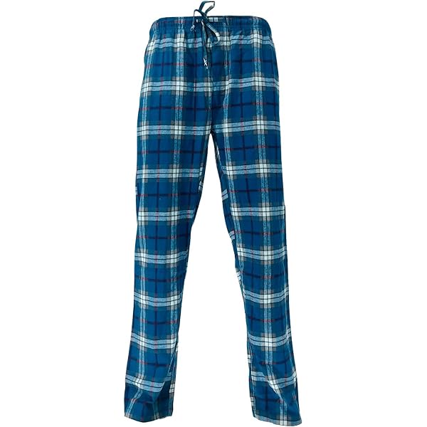 Pantalones De Pijama Para Hombre De Invierno - Franela De Algodón Súper Cómoda Para Estar En Casa