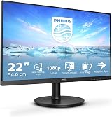 Philips 221V8 22 inch FHD Monitor 75Hz 4ms VA LowBlue Flickerfree HDMI VGA
