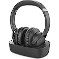Avantree Ensemble - Wireless Headphones for TV Watching with Charging Dock, Easy Setup & Comfortable Fit for Seniors, 35hrs P