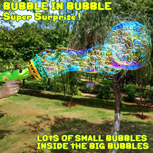 Ubble machine big bubbles for kids and toddlers, bubble blowe