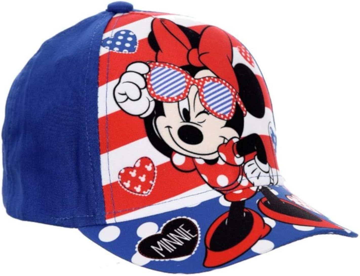 2 Pcs Casquette Minnie Bébé Fille - Chapeau Baseball Minnie Réglable Pour Enfant