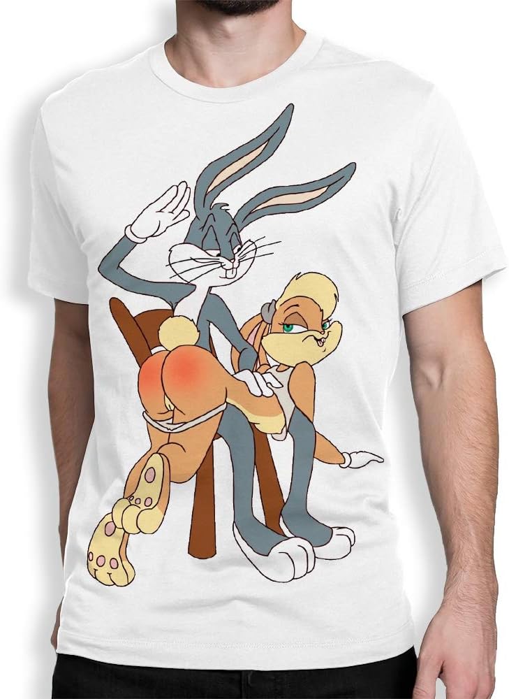 Bugs and Lola T-Shirt, Bugs Bunny Men's Tee
