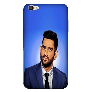 Oppo F3 3d Printed Ms Dhoni Back Cover Amazon In Electronics