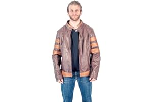 C-LIFE GROUP Adult Unisex Marvel Men's Wolverine Movie Comic Character Replica Jacket