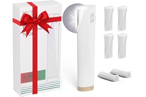 PELCAS Electric Dermaplaning Tool Kit With LED Light, Mini Face Dermaplaning Razor, Painless 3 Speeds Facial Peach Fuzz, Exfo