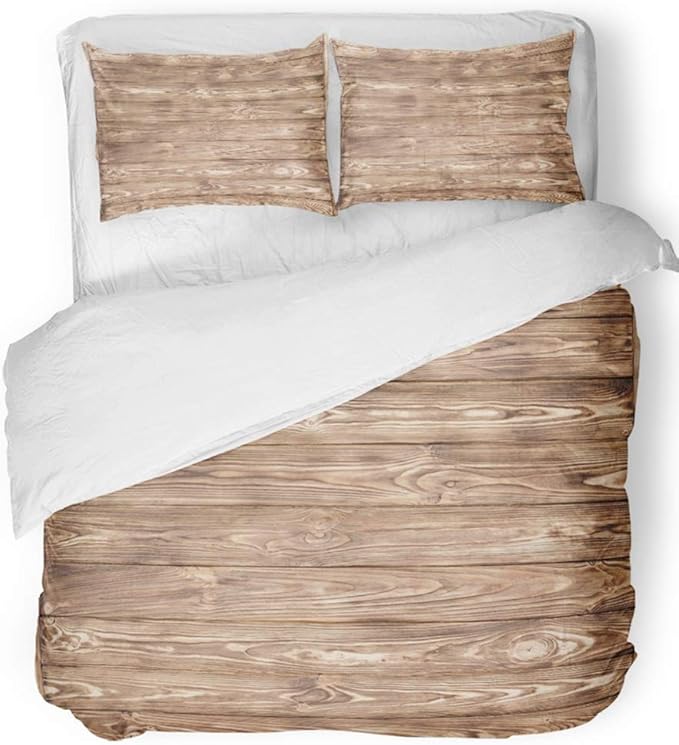 3 Piece Duvet Cover Set Breathable Brushed Microfiber