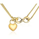 KAGREC Infinite Heart Urn Necklace for Ashes Cremation Jewelry for Women Ashes Necklace for Human Ashes Memorial Necklace