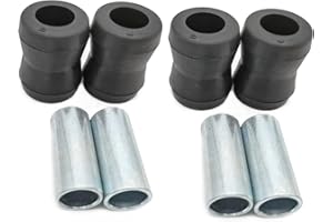 NEXUS SUSPENSION Hourglass Shock Eye Bushing ID 5/8" with Double M12 Sleeves,4X Eye Bushing 4X Sleeve shock bushing,sway bar links bushing