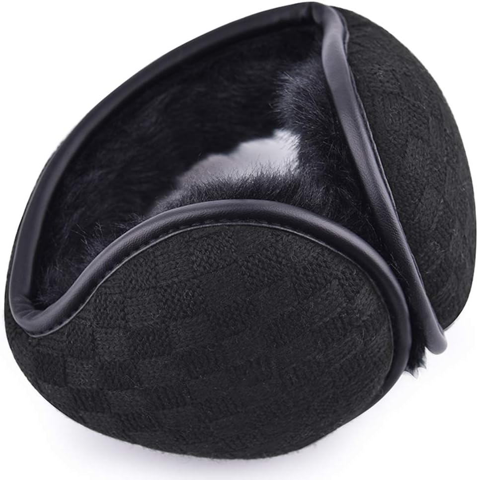 イヤーマフ 折りたたみ ニット 耳カバー 耳あて バックアーム イヤーウォーマー 防寒 対策 裏ボア 自転車 通勤 通学 アウトドア メンズ レディース 男女兼用 コンパクト 持ち運び便利