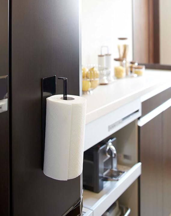 Amazon 山崎実業 マグネットキッチンペーパーホルダー タワー ブラック 7128 キッチンペーパーホルダー オンライン通販