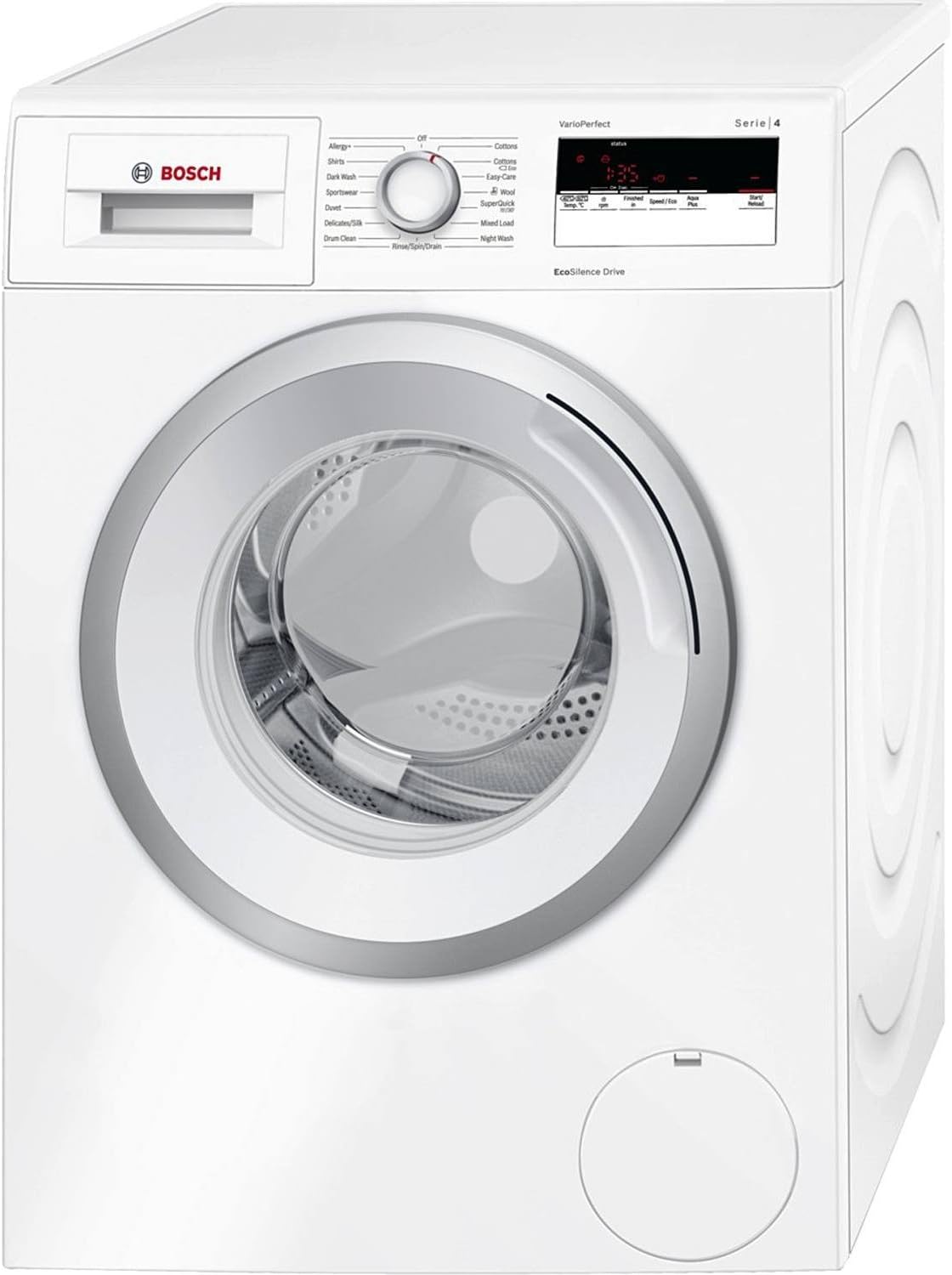 Bosch WAN28100GB A+++ 10% 7Kg 1400 Spin 20 Programmes Washing Machine in White [Energy Class A+++]