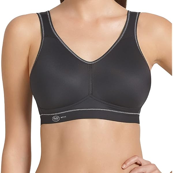 Anita Women’s Comfort Bra 5890 – Non-Wired, Seamless, All-Day Support (34E Black) - View #2