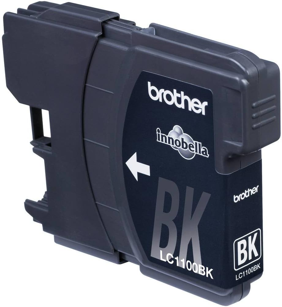 Brother LC-1100BK Ink Cartridge Black Standard Yield 450 Pages Brother Original