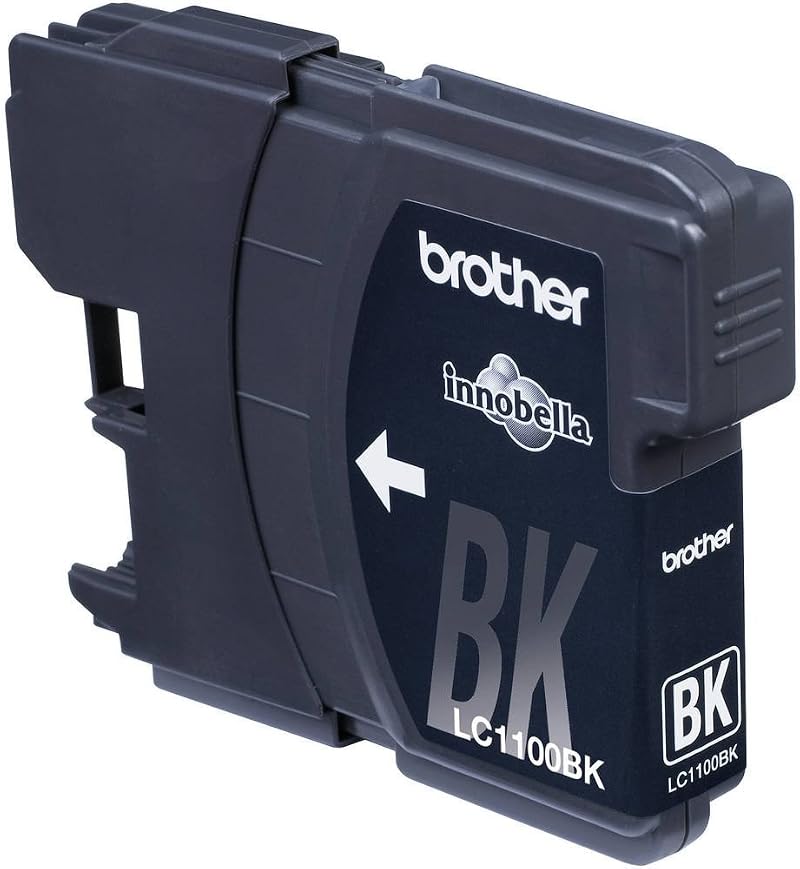 Brother LC-1100BK Ink Cartridge Black Standard Yield 450 Pages Brother Original