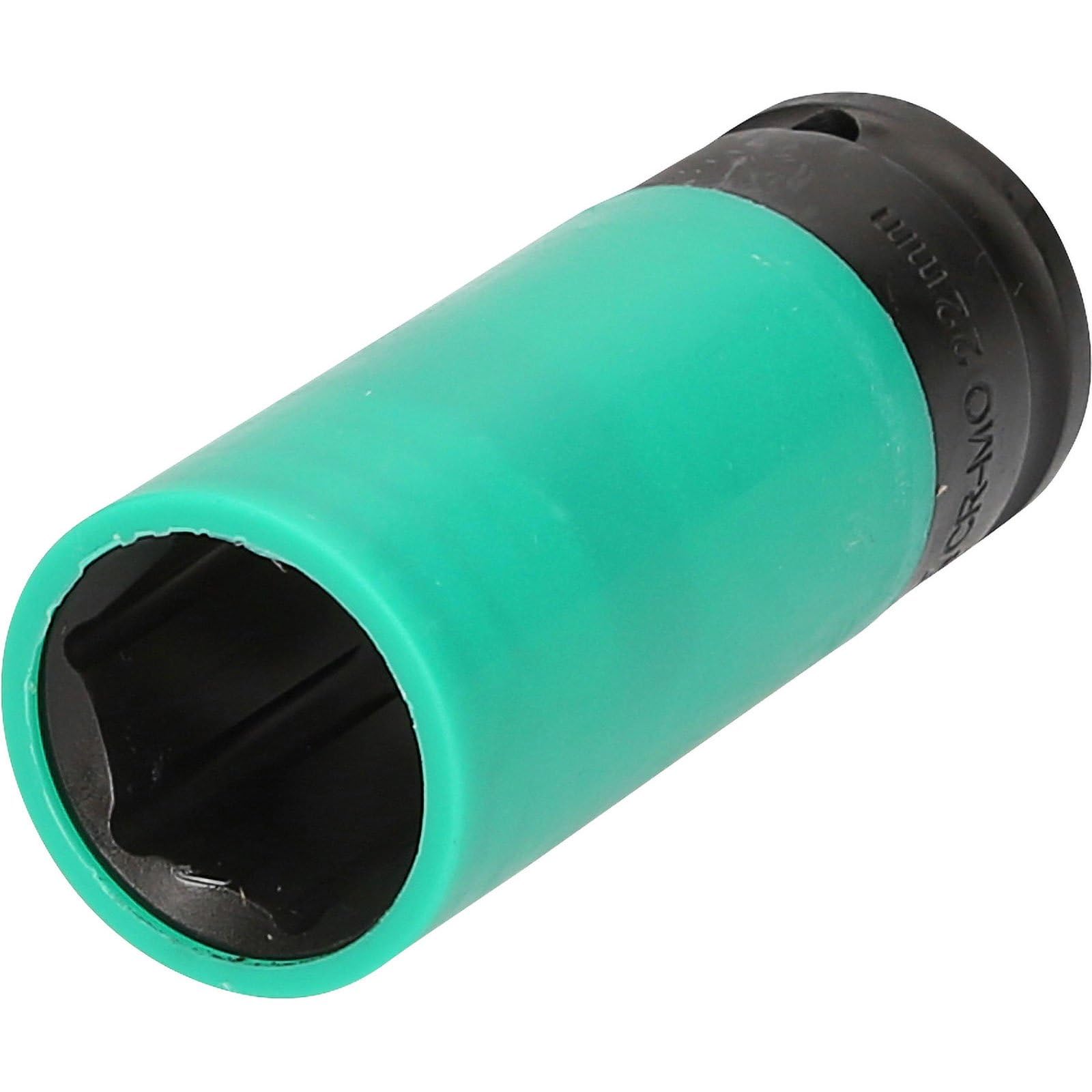 BRILLIANT TOOLS BT691009 1/2 Inch Aluminium Rim Power Socket, 22 mm [Powered by KS Tools]