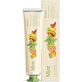 Revitin Toothpaste | Fluoride-Free Prebiotic Mint Tooth Gel | No SLS, Gluten Free, Dye Free, GMO Free, No Sweeteners | Non-To
