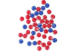 PLAFOPE Numbered Raffle Balls 1-100 Colored Plastic Balls for Party Games and Lottery Draw Events