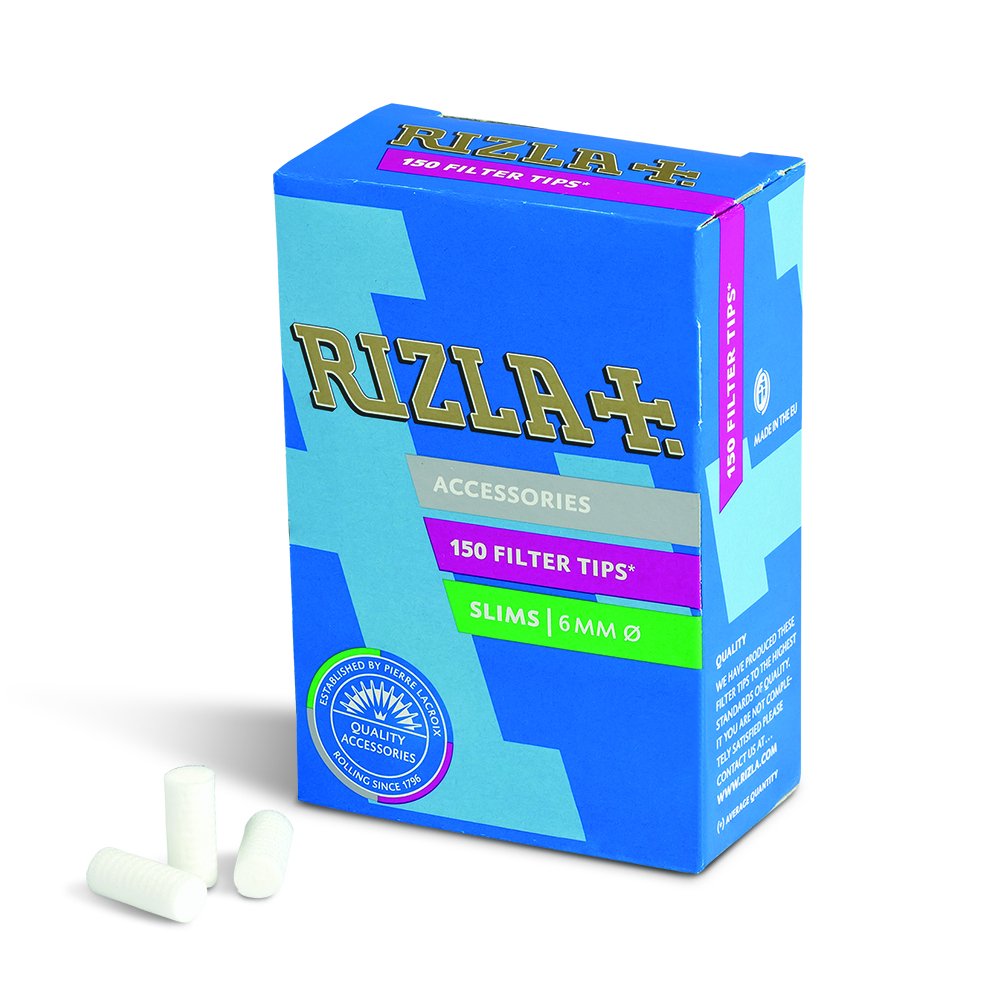 RIZLA Ultra Slim Filter Tips for Cigarettes - Pack of 150, 100 g