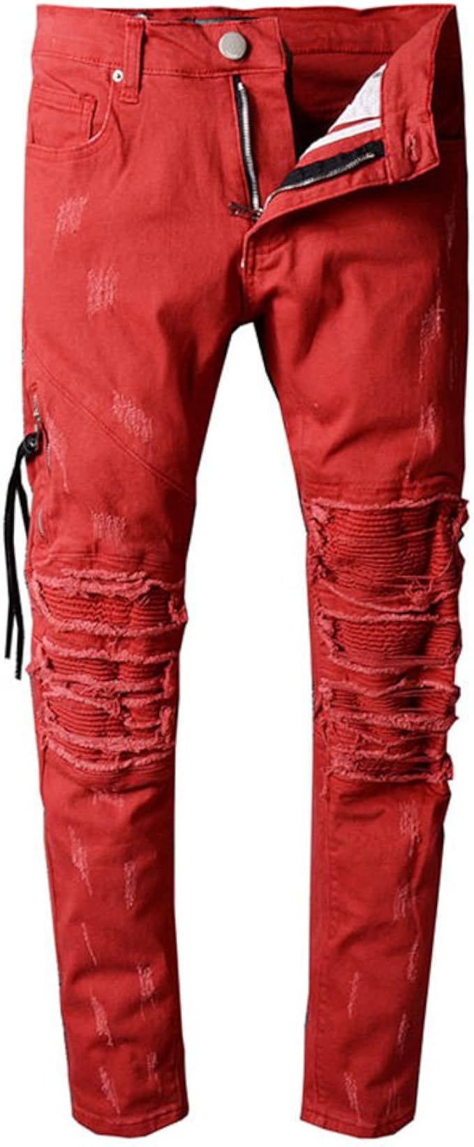 mens red jeans uk