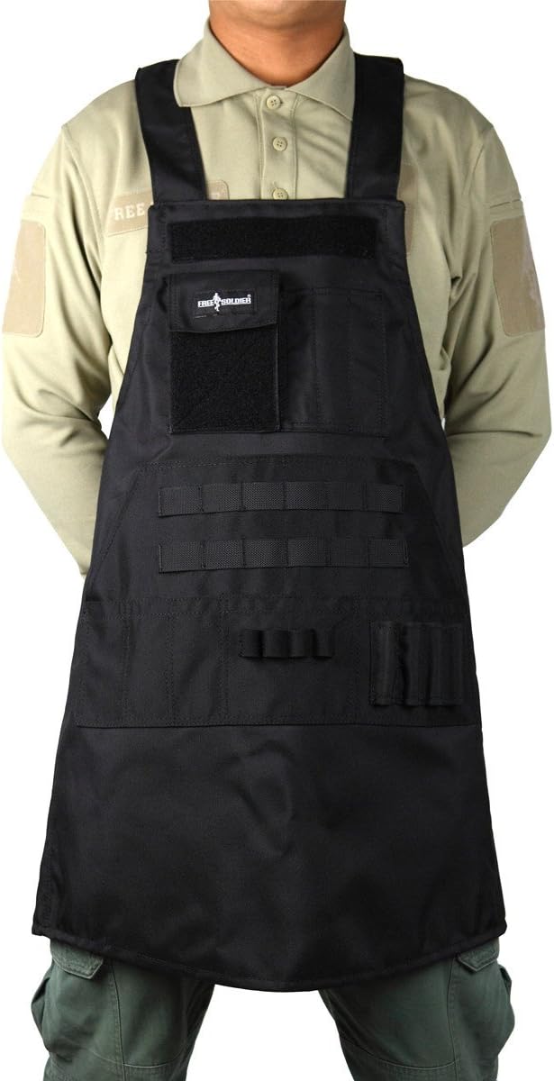 Mechanic Tactical Apron Picnic Fight Apron Armor Maintenance Waterproof Working Apron Outdoor Apron