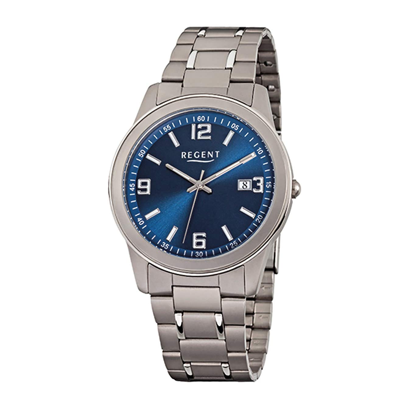 Regent Men Analogous Quartz Watch with Titanium Strap 11090312