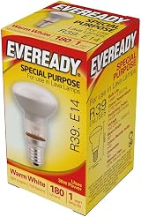 EVEREADY 10 R39 30W E14 Small Edison Screw Reflector Bulbs view 2