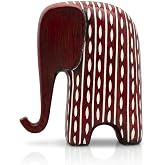 Zhao Xiang Elephant Statue for Home Decor, Modern Elephant Decor Lucky Gift | Resin Elephant Figurine, Modern Abstract Elephant Decorations, Idea for Bookshelf Decor Living Room, Elephant Gifts for Women