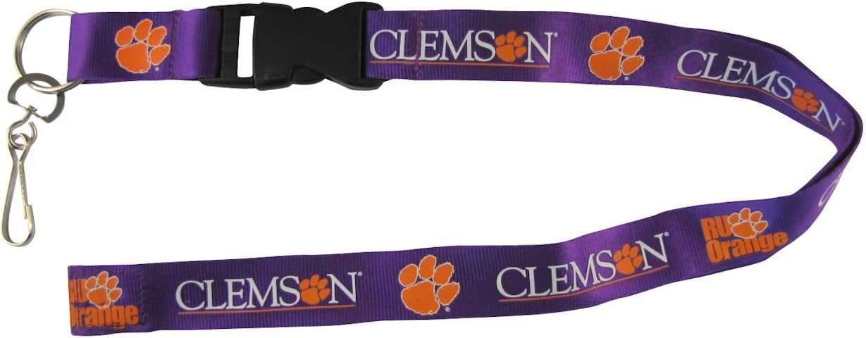 NCAA Collegiate Team Lanyard with Breakaway Key Ring