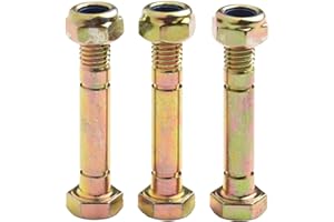 Snow Blower Shear Bolts 5/16 inch for Ariens ST732 ST724 ST624 ST524 3-Pack Metal Replacement Parts with Brass Color Snowblow