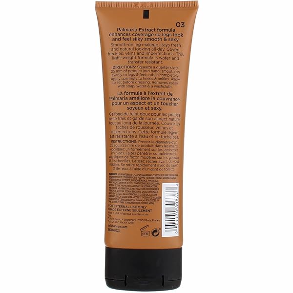 SALLY HANSEN AIRBRUSH LEGS LEG MAKEUP TAN/BRONZE, 4 OZ PACK OF 3