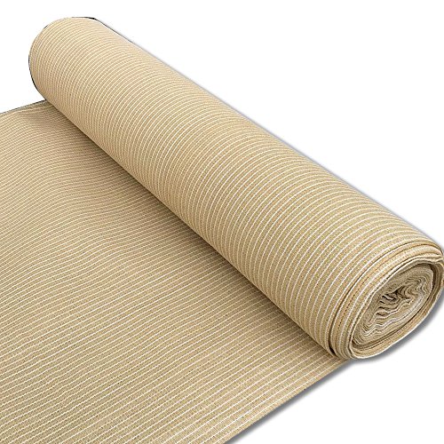Alion Home 180 GSM Sunblock Shade Fabric Roll, 95% UV Block Breathable Mesh for Patio, Pergola,  ...