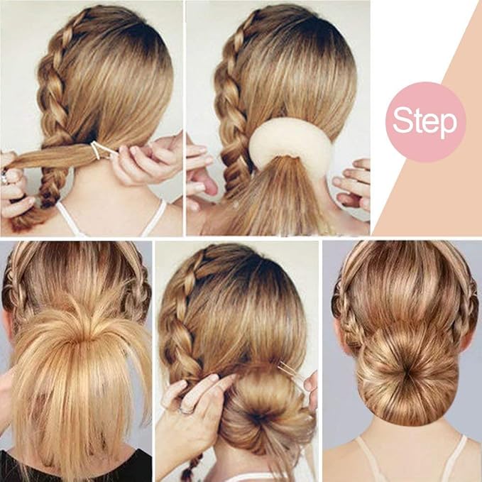 Amazon Com Donut Hair Bun Maker Tsmaddts Ring Style Bun Maker