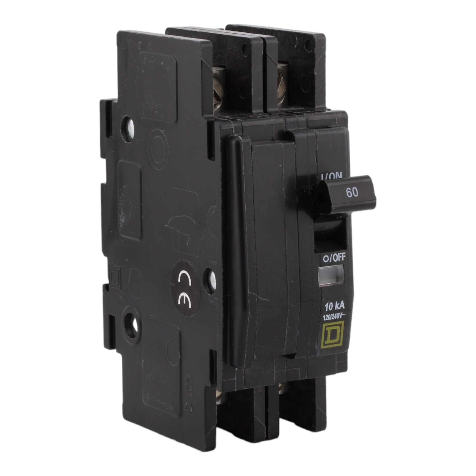 Photo 1 of SCHNEIDER ELECTRIC QOU260 Miniature Circuit Breaker 120/240V 60-Amp LD CTR Hom Mlo 240V 125A 1 Ph 4SP Nema3R