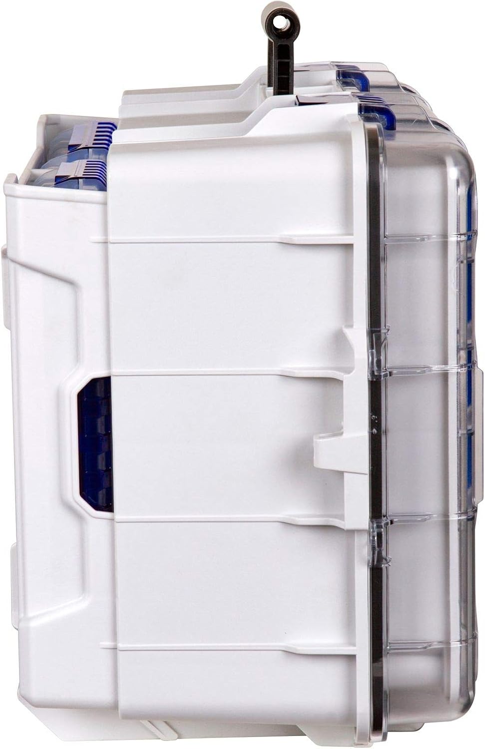 Flambeau Outdoors 4000WPBC Waterproof Satchel with [2] WP4005 Ultimate Tuff Tainers Included, Portable Waterproof Tackle Box with Trays and Base Cage, Gray/Clear : Sports & Outdoors