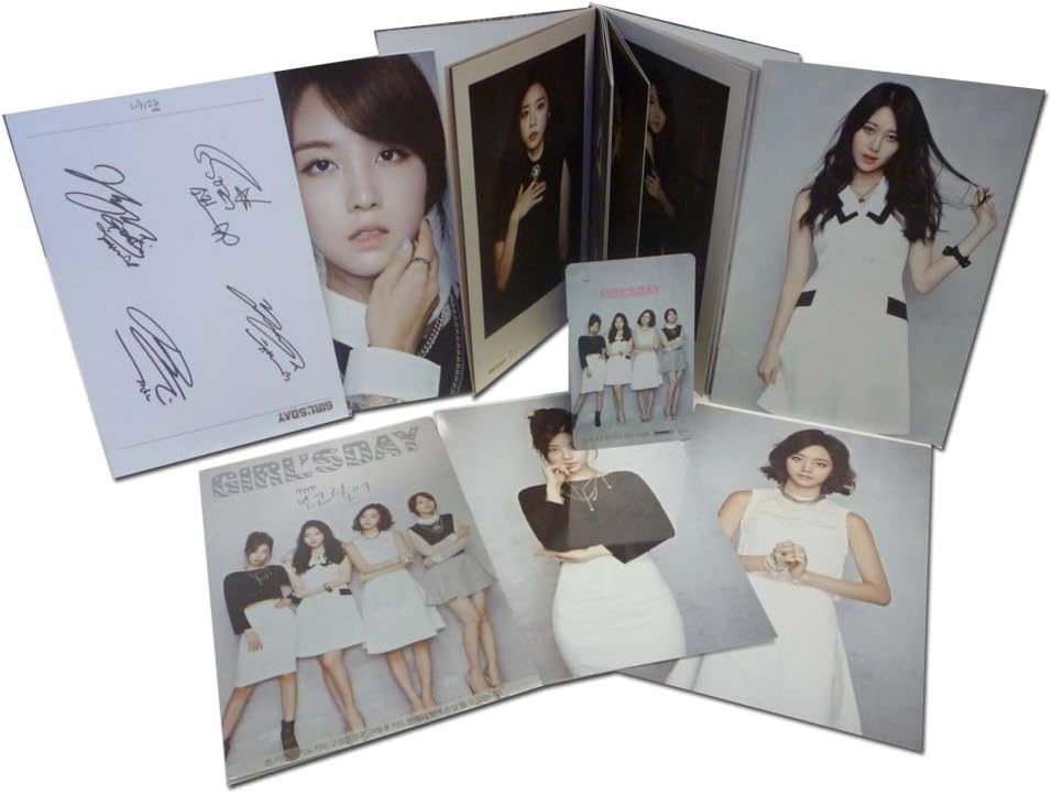 Kihno KPop, Girl's Day I Miss You NFC Smart Music Card for Android Smartphones Combo Pack - Retail Packaging - White