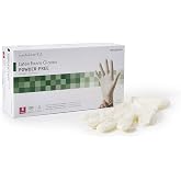 McKesson Exam Glove Confiderm NonSterile Ambidextrous Textured Fingertips Ivory Not Chemo Approved Small