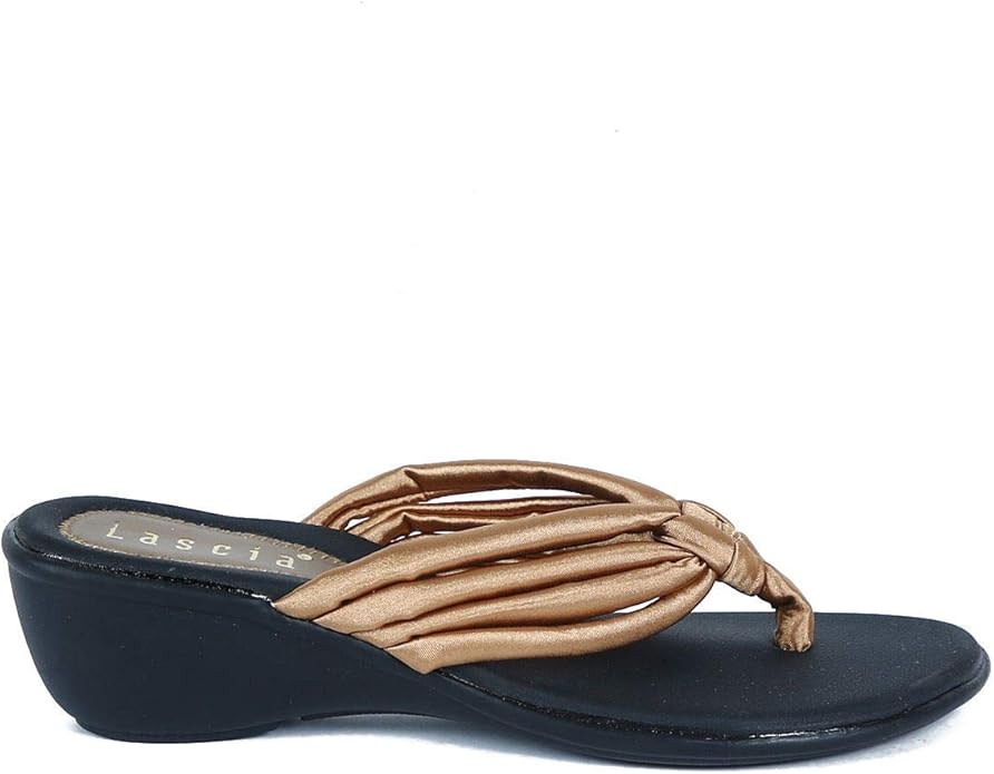 Amazon.com | CENTRO Women Sandals - Lascia Branded Ethnic Wedge Heel Sandals For Women(Antique 