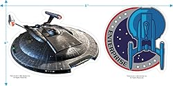 Popfunk Star Trek Enterprise Distressed Retro T