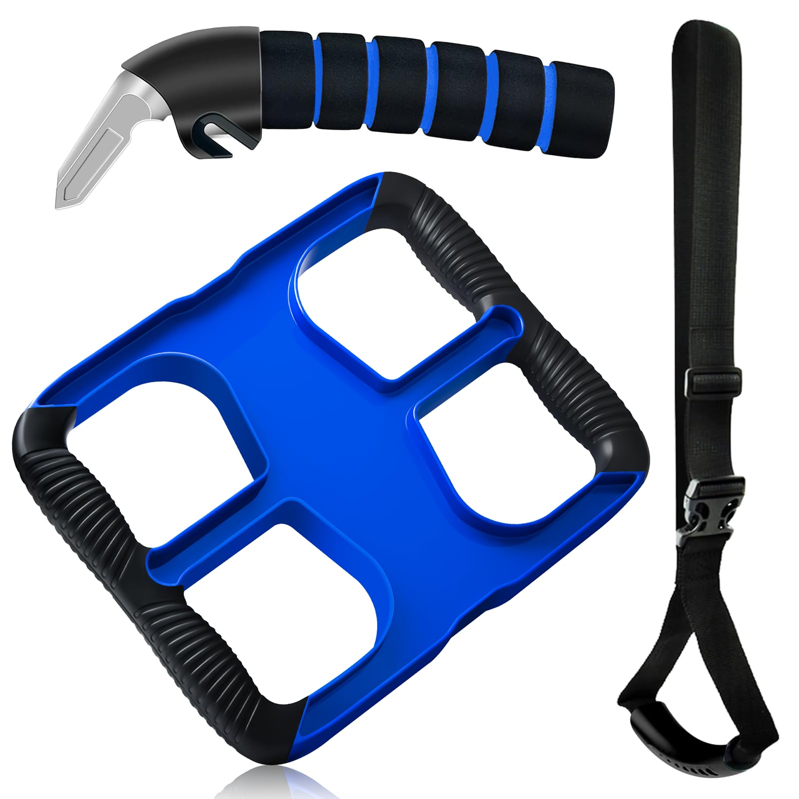 3pc Elderly Mobility Independence Assist Kit: Portable Lift Standing Aid, Car Door Assist Handle for Elderly & Adjustable Handrail Strap for Seniors, Disabled, Handicap & Pregnant to Convenient Travel Image 3pc Elderly Mobility Independence Assist Kit: Portable Lift Standing Aid, Car Door Assist Handle for Elderly & Adjustable Handrail Strap for Seniors, Disabled, Handicap & Pregnant to Convenient Travel Image