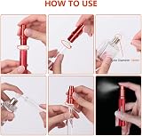 ACWOO 12ml Perfume Atomizer Bottle 5Pcs Window Leakproof Travel Sprayer view 6