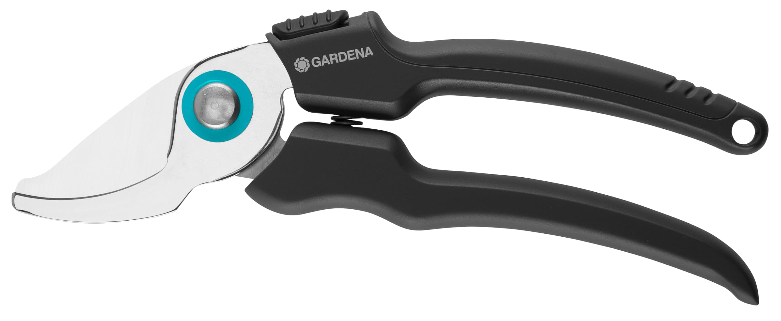 GARDENA EcoLine garden secateurs: Durable secateurs with bypass blade, with sap groove and wire cutter, 18 mm cutting diameter, ergonomic handle (12210-20)