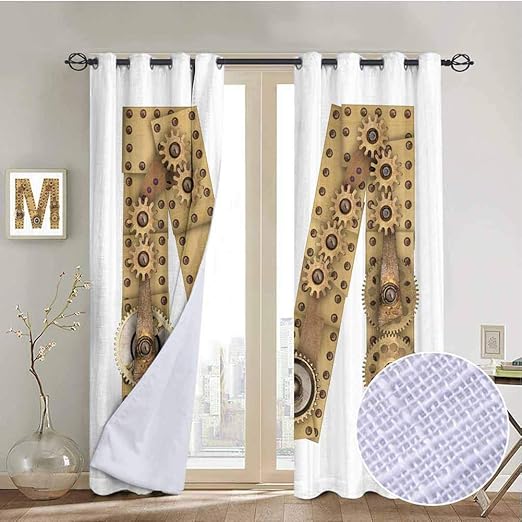 Amazon Com Vanfanhome Steampunk Style Alphabet Industrial Bedroom