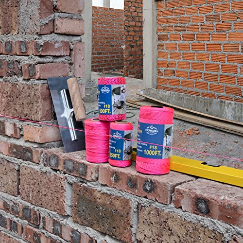 HONGDA Twisted Nylon String, #15 x 1000FT Mason Line String, Nylon