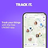 Life360 Tile Pro Bluetooth Tracker Key Finder iOS Android 500 feet IP68 Black view 5