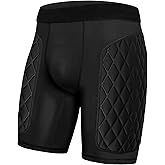 MK MOSSE KARNE Men Youth Baseball Sliding Shorts Padded Compression Shorts Protective Softball Sliding Shorts for Youth Adult
