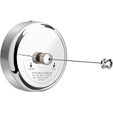 Clatoon Retractable Clothesline 9.0 Feets Adjustable, 304 Stainless Steel | Clothes Line Dryer with Heavy Duty Stainless Steel Rope String for Hanging Drying Bathroom, Laundry, Hotel, Indoor &amp; Outdoor