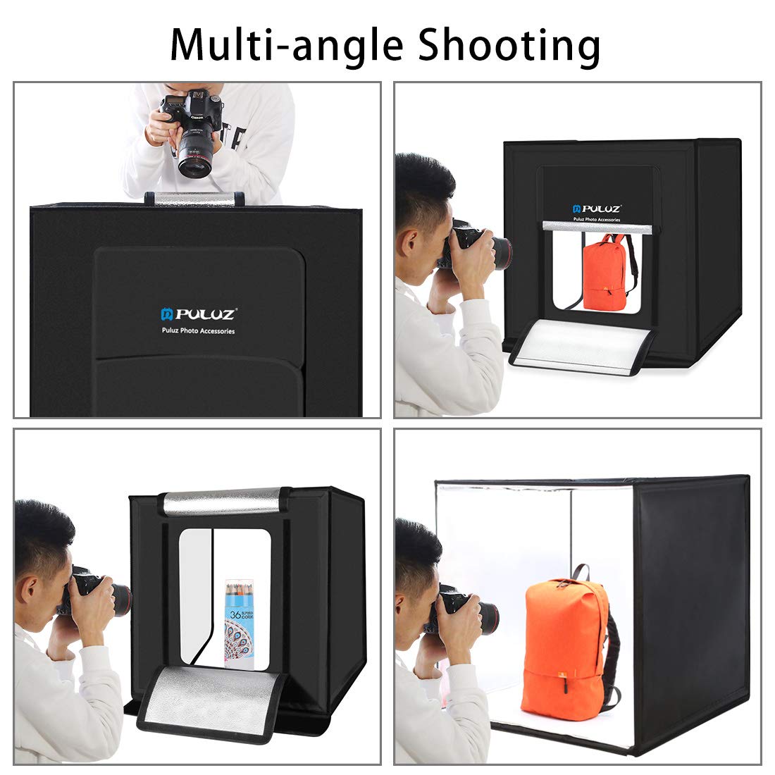 Shooting Tents Electronics 6 Backdrops for Product Display PULUZ 20cm