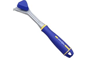 MANUFORE Paint Scraper with 2.5 Inch Double-edged Tungsten Steel Carbide Scraper for removing paint, glue, grout